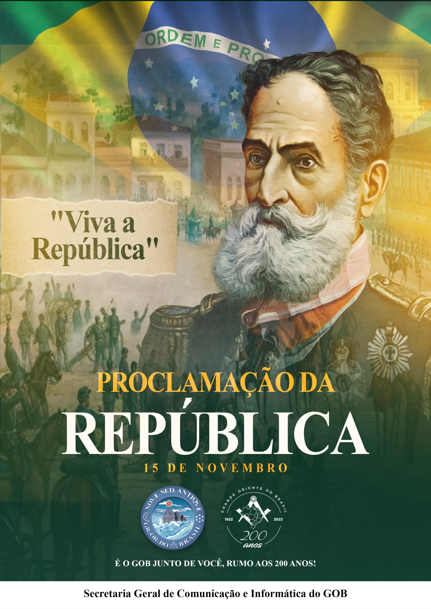 15 de novembro – Proclamação da República do Brasil – CBMMS