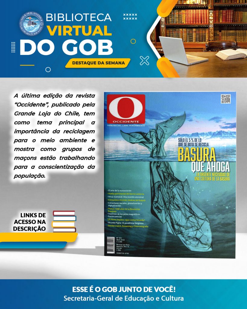 Grande Oriente do Brasil - Biblioteca Virtual do GOB – Destaque da