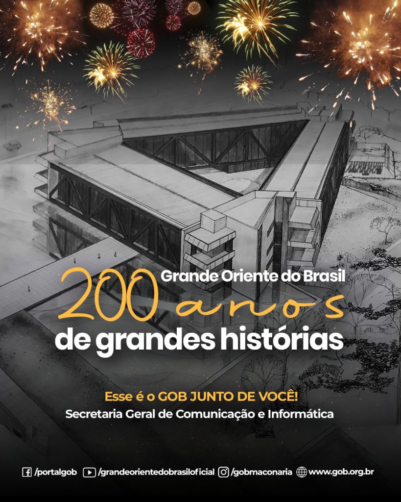 Flyer 200 anos do GOB