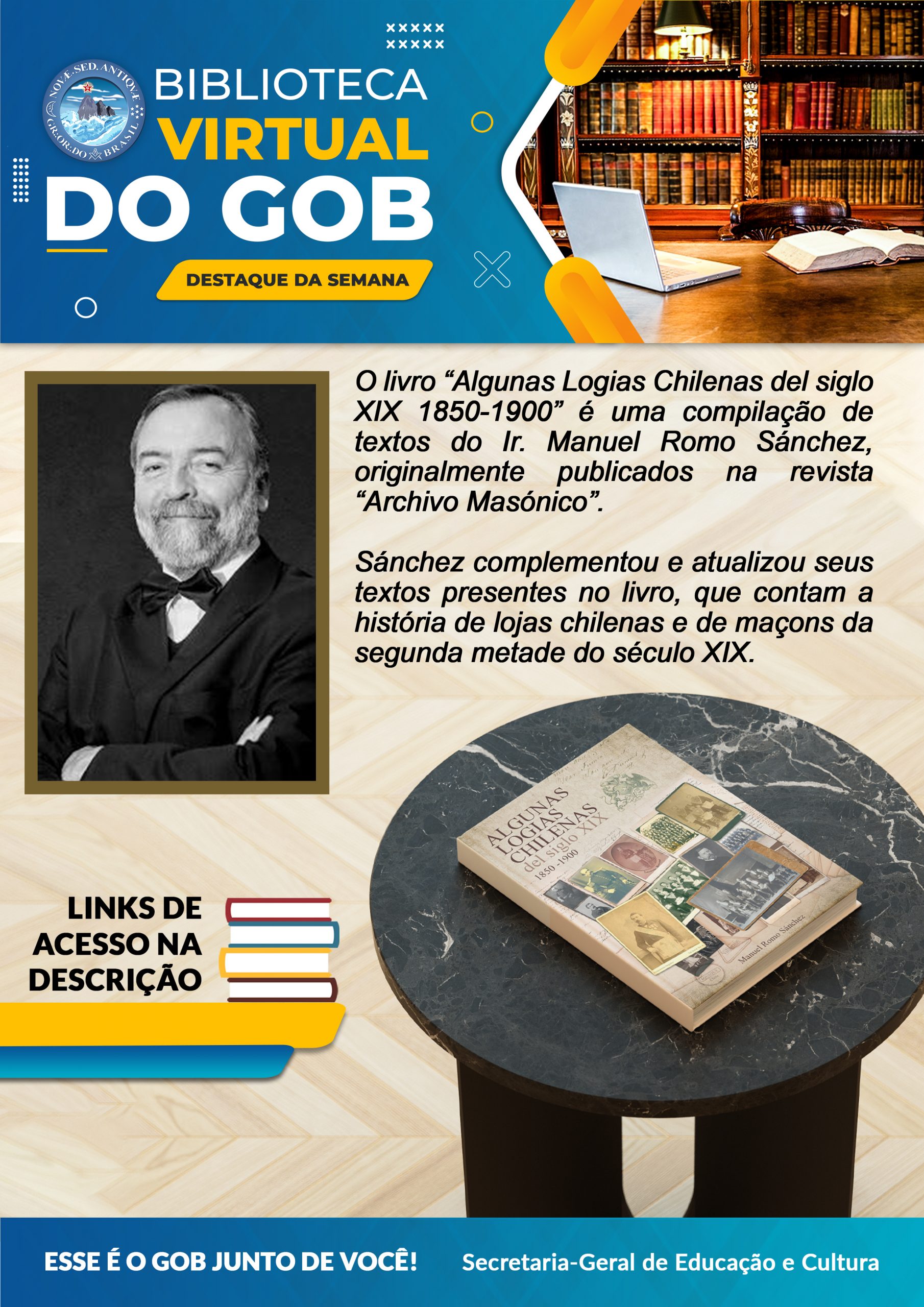 Grande Oriente do Brasil - Biblioteca Virtual do GOB – Destaque da